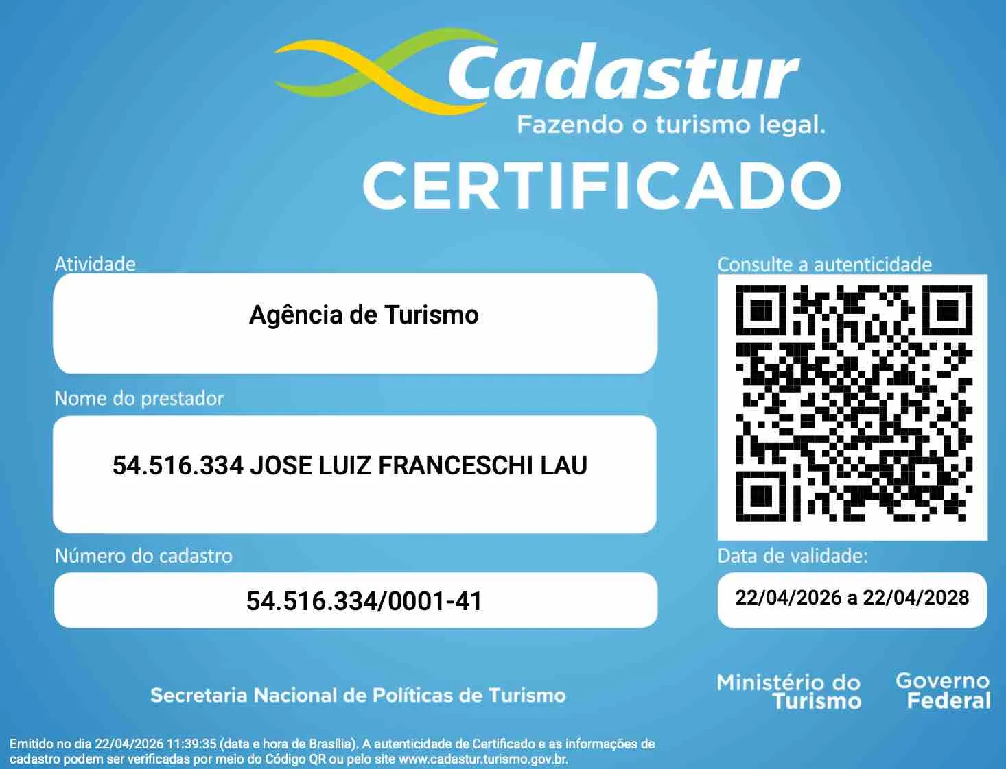 CADASTUR